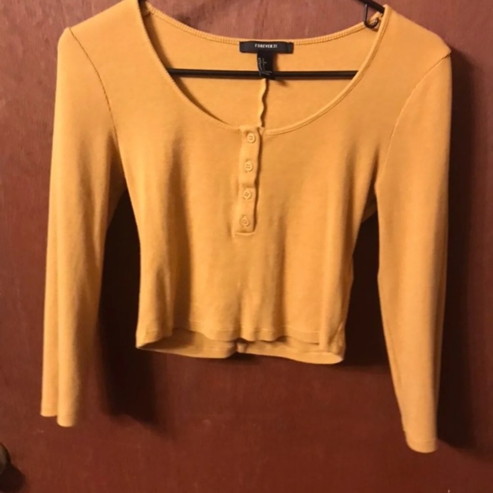 Cropped Forever 21 Shirt